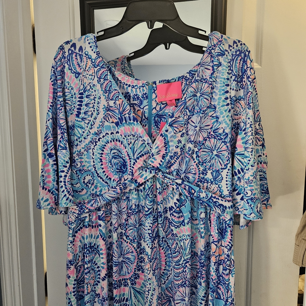 Lilly Pulitzer Minka Sleeved Maxi Dress